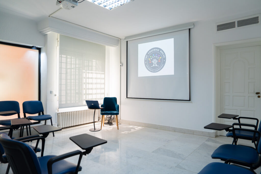 Salle de formation à The Coaching House, coworking à Tunis