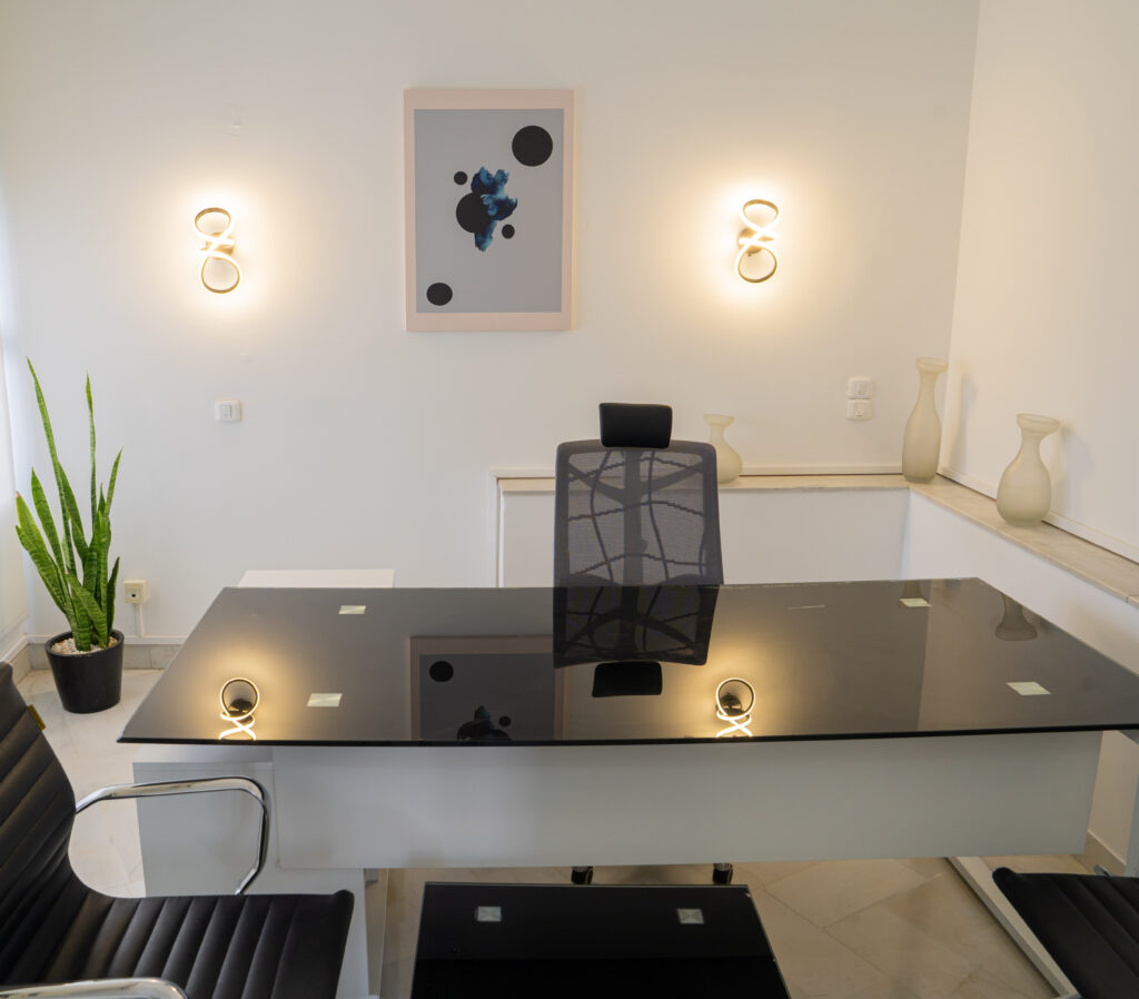 “bureau privé confortable adapté aux entrepreneurs et consultants”