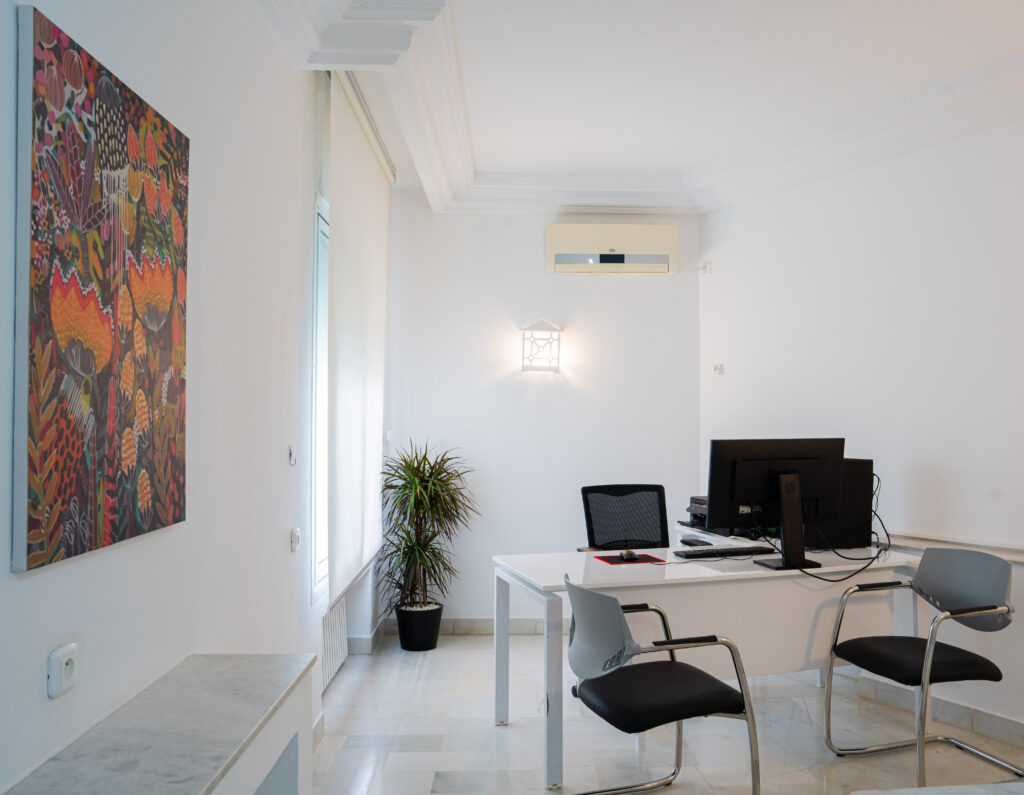 “bureau privé pour coaching et consultations professionnelles”